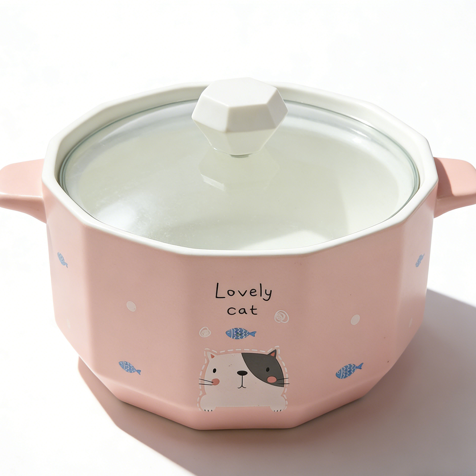 Cartoon Cat Noodles Bowl 850M-Cat