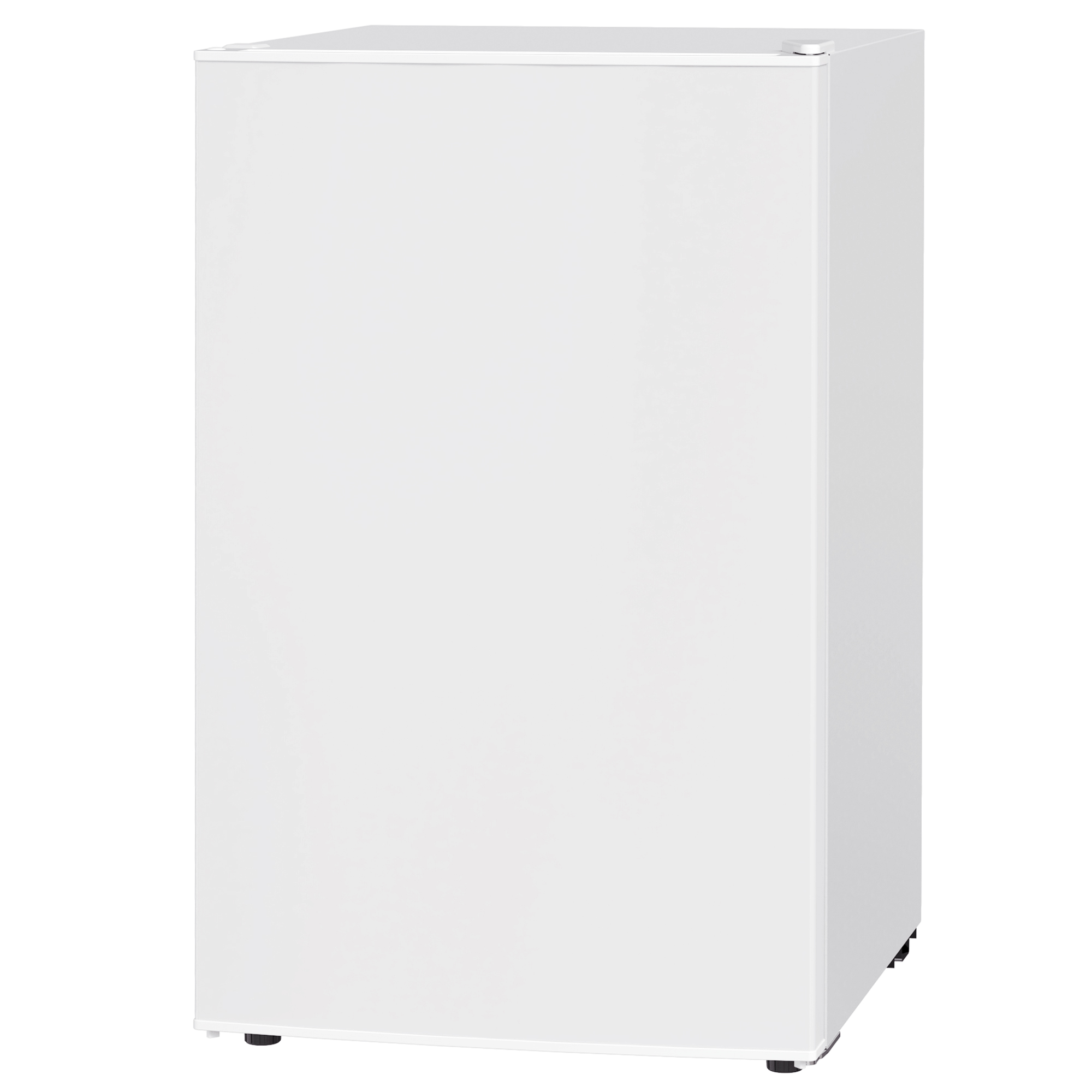 4.5 Cu.Ft Mini Fridge, Single Door Refrigerator with Freezer, Wheels, Adjustable Thermostat, Reversible Door, White