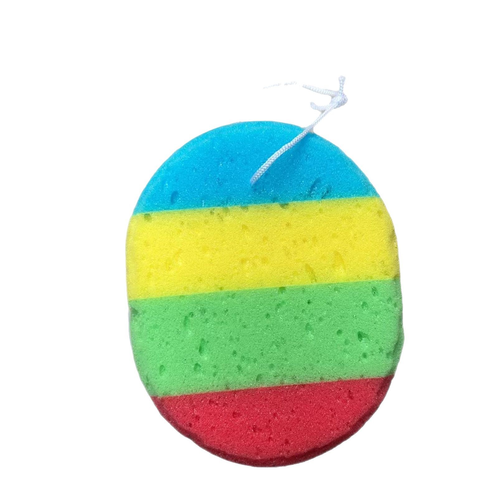 Oval Colorful Dish or Bath Sponge