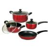 Chef 7-Piece Aluminum Non-Stick Cookware Set With Bakelite Handles