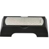 Kitchen Sharpening Stone with Base-Diamond Double-sided Sharpening Stone-Use for Knives, Chisels, Axes and Woodwork