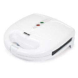 Golden Crispy Waffle Maker - White